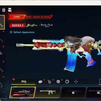 Blood Strike Accounts Collab Skin ASIA| Collab: M4A1-Battle of Faith,SKS-Mumen|Limited: MCX-Ascendant |6Ultra Guns| Melee