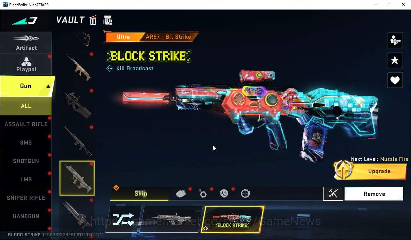 Blood Strike Accounts ASIA|Colab 7DS[AK47,Karl98,QBZ95],BLEACH[Lv3 UZI+M image 14