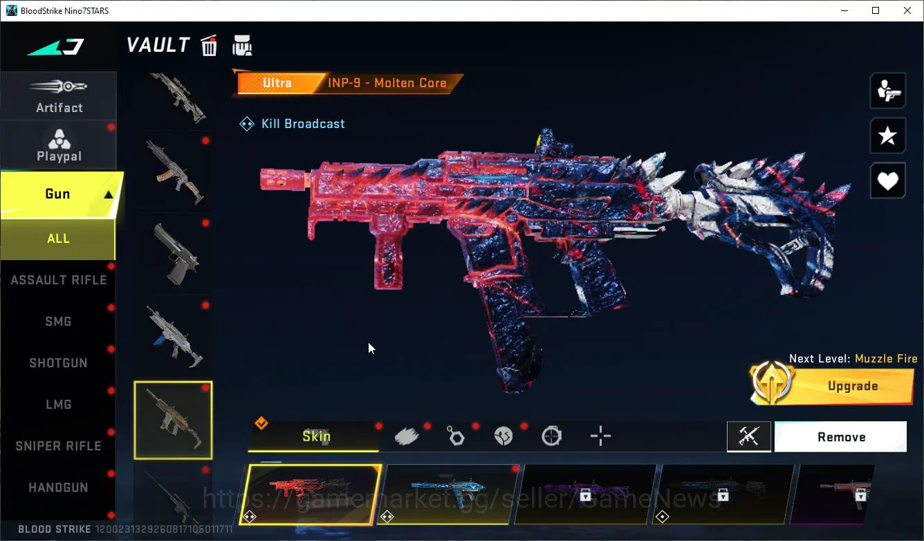 Blood Strike Accounts ASIA|Colab 7DS[AK47,Karl98,QBZ95],BLEACH[Lv3 UZI+M image 15