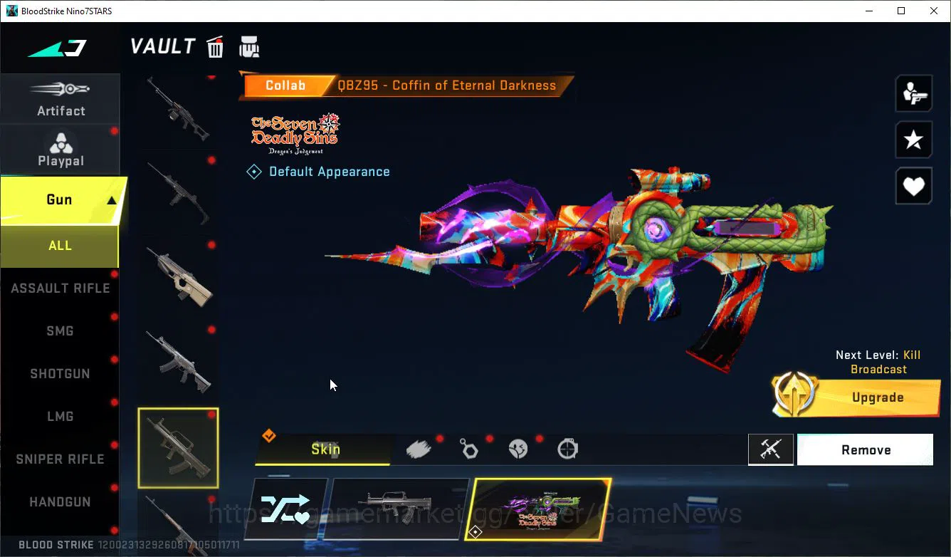 Blood Strike Accounts ASIA|Colab 7DS[AK47,Karl98,QBZ95],BLEACH[Lv3 UZI+M image 18