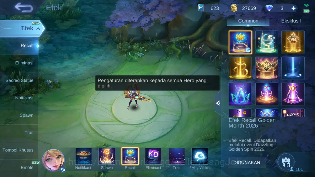 Mobile Legends: Bang Bang Accounts Hero 101 Skin 141 | KOF Karina | CC Natalia | Dtam image 12