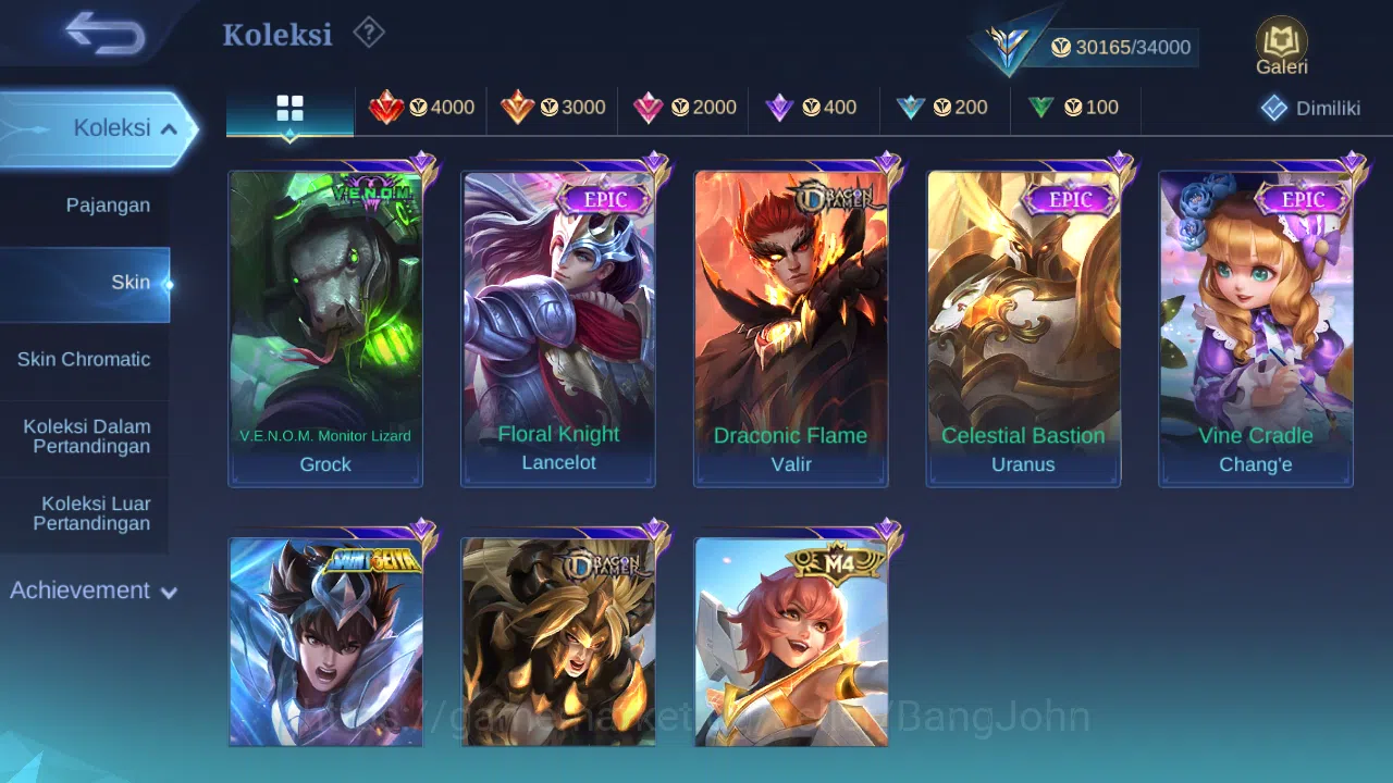 Mobile Legends: Bang Bang Accounts Hero 101 Skin 141 | KOF Karina | CC Natalia | Dtam image 5