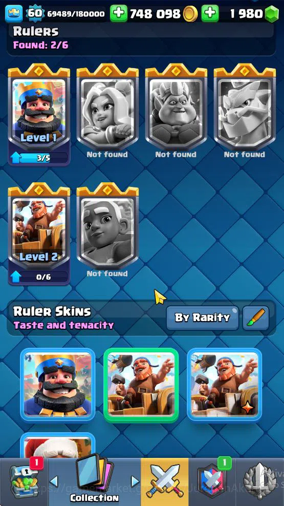 Clash Royale Accounts High-End Lvl 60|Trophy 10744|KTL 15|Limited Skin|Card 121| 1 Hero 9 EVO 8 Champ 21 Legendary 33 15
