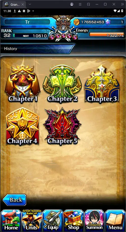 Grand Summoners Accounts [GLOBAL] Rank 32 | 12 Ascend | Luvia & Rin | Chloe image 5