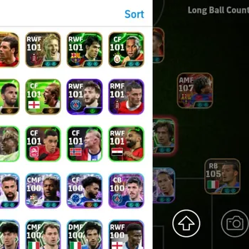 eFootball Accounts Legends & Iconic Players Messi 105| Yamal 107| Ronaldo 107| Mbappe 106| Bellingham107| Buffon 108| Pirlo