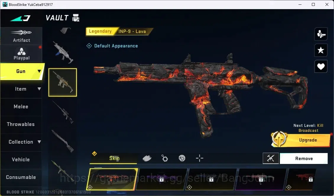 Blood Strike Accounts ASIA | 1 ULTRA MELEE: Talon Knife | 1 EVA MCX | 2  image 2