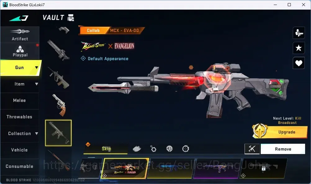 Blood Strike Accounts ASIA |1 ULTRA MELEE: TALON KNIFE-SCYTHE|2 EVA|2 7D image 10