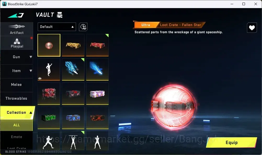 Blood Strike Accounts ASIA |1 ULTRA MELEE: TALON KNIFE-SCYTHE|2 EVA|2 7D image 16