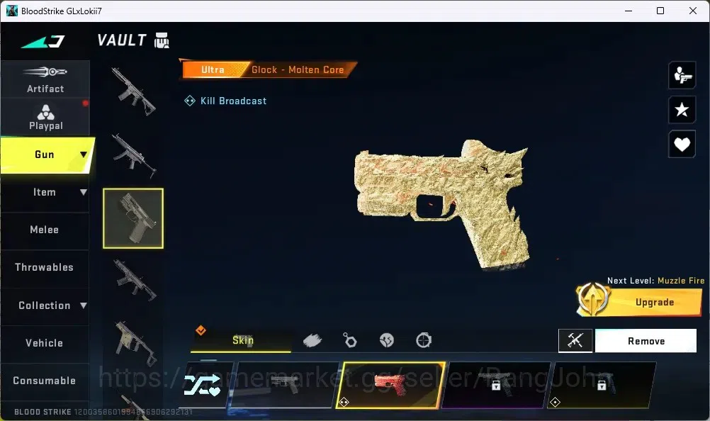 Blood Strike Accounts ASIA |1 ULTRA MELEE: TALON KNIFE-SCYTHE|2 EVA|2 7D image 3
