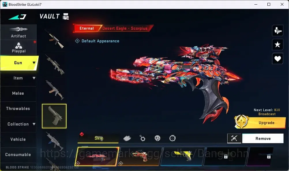 Blood Strike Accounts ASIA |1 ULTRA MELEE: TALON KNIFE-SCYTHE|2 EVA|2 7D image 6