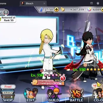 Bleach: Brave Souls Accounts Starter Global |36K BP+6K Orb|Fresh Story|Rangiku Sw23,Zangetsu Speed,Jugram TYBW,Ichigo