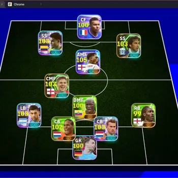 eFootball Accounts Legends & Iconic Players Mobile |PW 3169|EpicGerrard,Drogba,Raul,Atep,Peruzzi,Shevchenko|SHW Belingham,De
