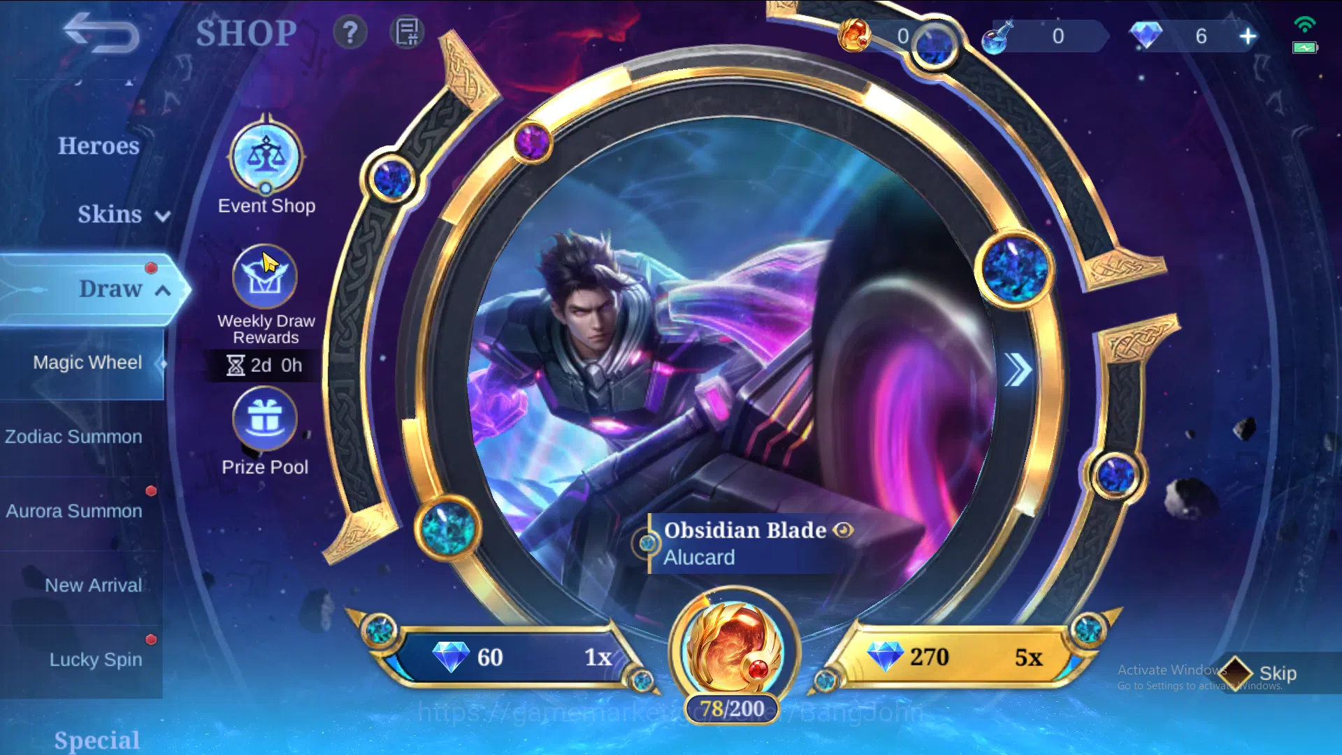 Mobile Legends: Bang Bang Accounts Hero 131 | Skin 329 | Sanrio Claude | MetroZero Ro image 12