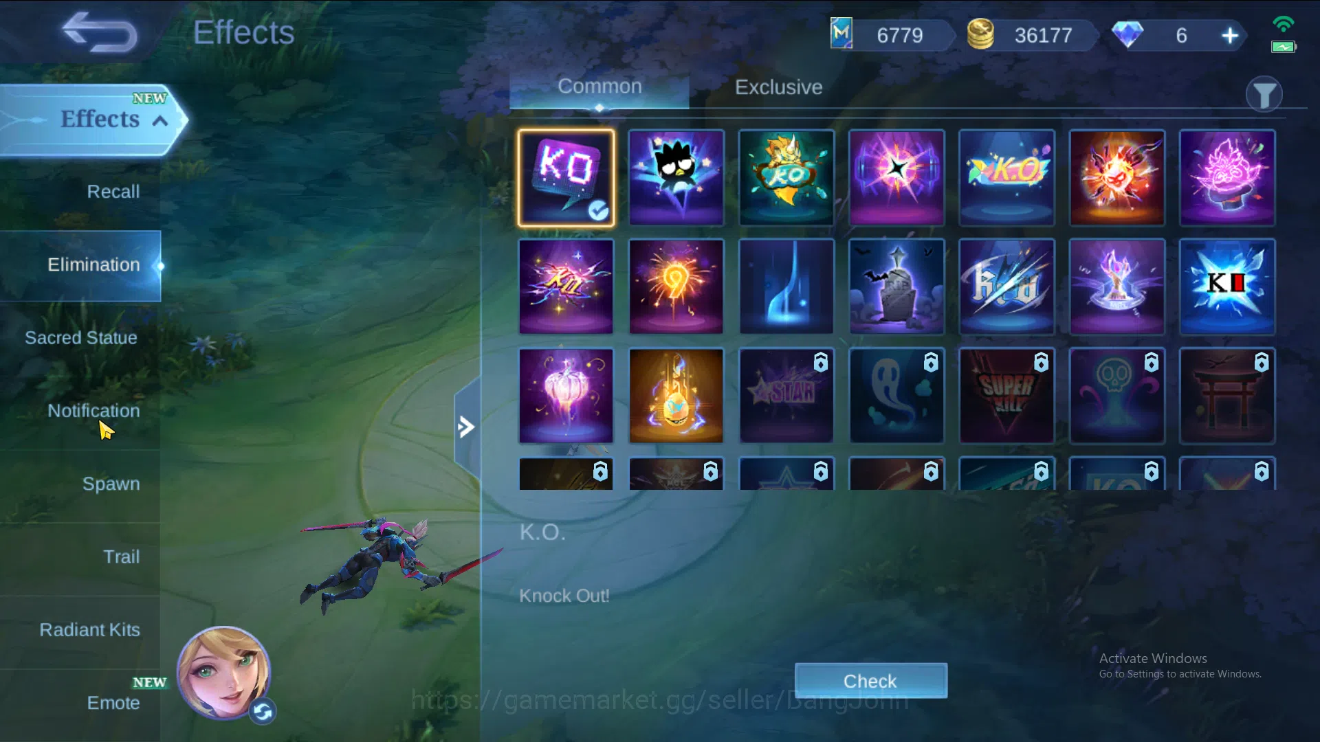 Mobile Legends: Bang Bang Accounts Hero 131 | Skin 329 | Sanrio Claude | MetroZero Ro image 6