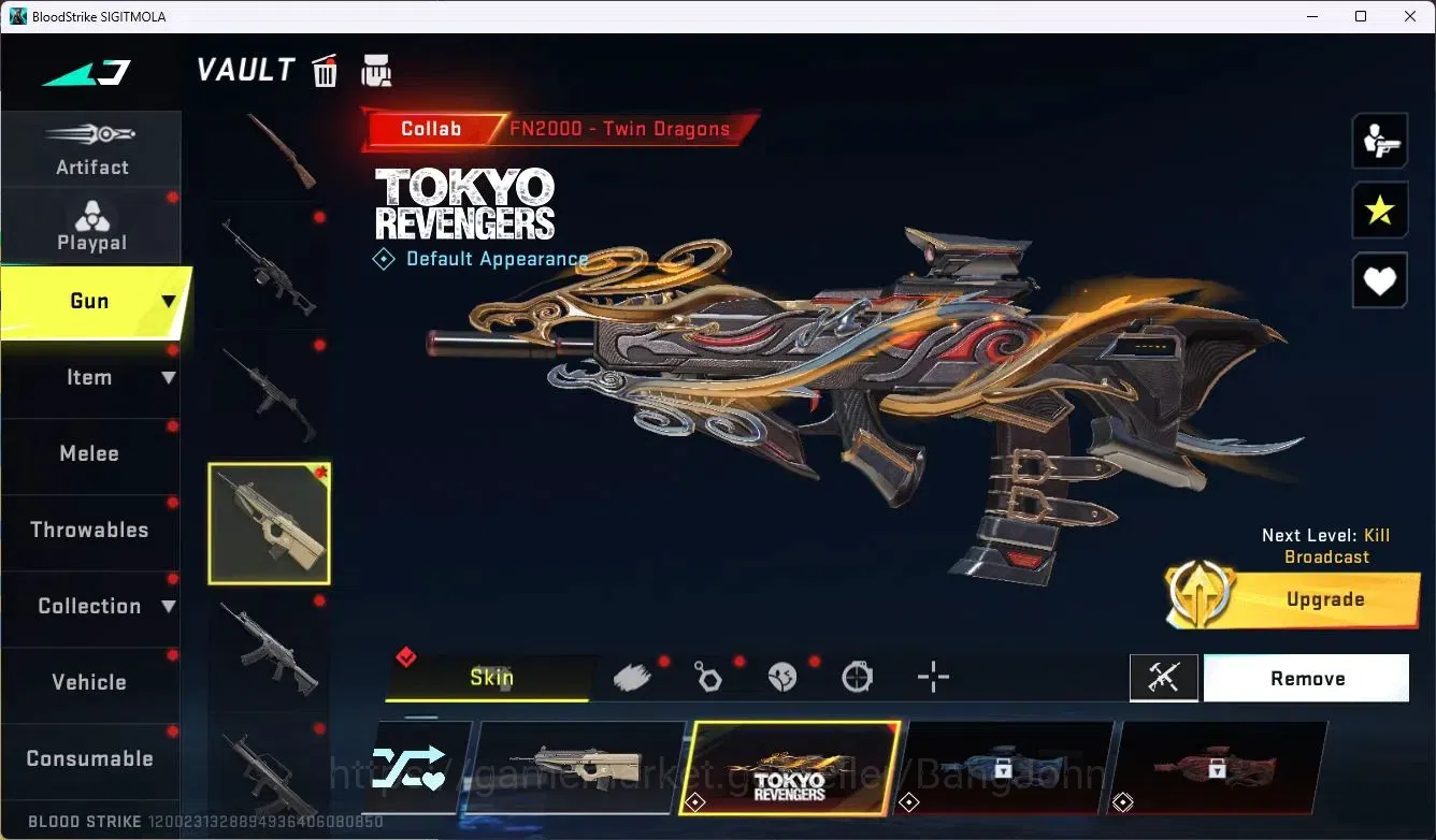 Blood Strike Accounts ASIA | ETERNAL: Desert Eagle-Scorpius | 2 Collab G image 16