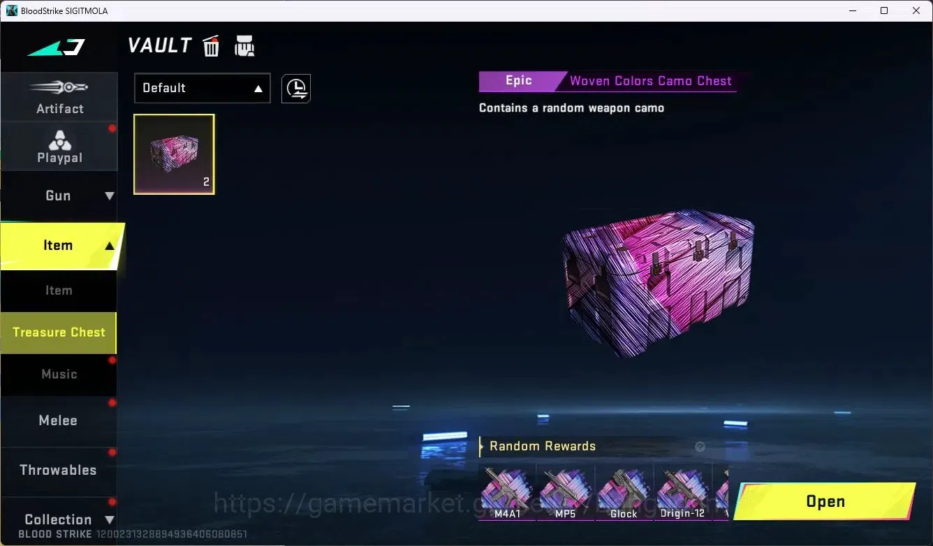 Blood Strike Accounts ASIA | ETERNAL: Desert Eagle-Scorpius | 2 Collab G image 19