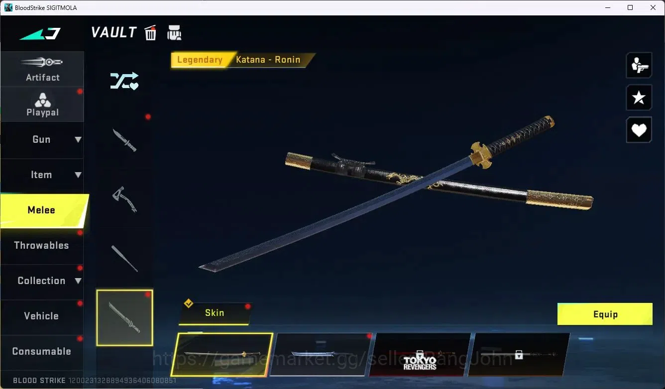 Blood Strike Accounts ASIA | ETERNAL: Desert Eagle-Scorpius | 2 Collab G image 20