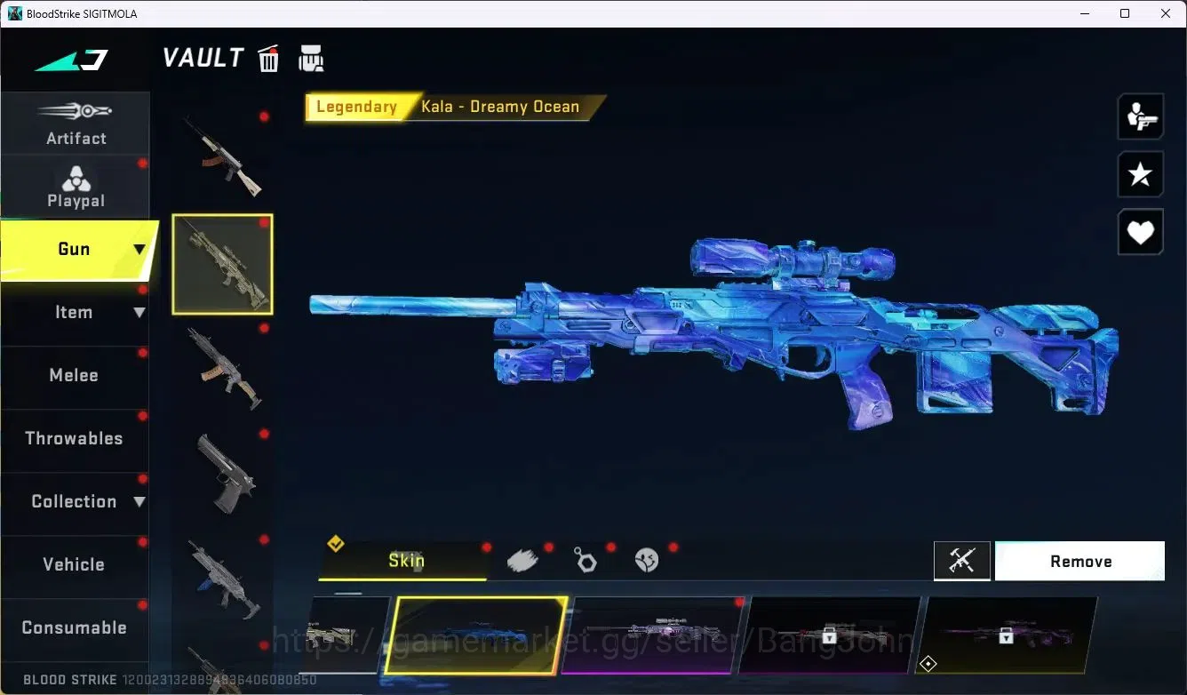 Blood Strike Accounts ASIA | ETERNAL: Desert Eagle-Scorpius | 2 Collab G image 6