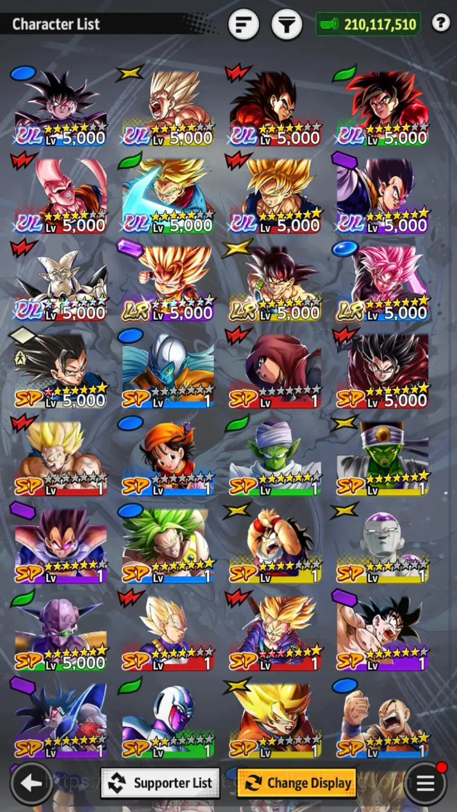 Dragon Ball Legends Accounts Android | Lvl 189|210M Total Power|977 CC|4 LR|10  image 14