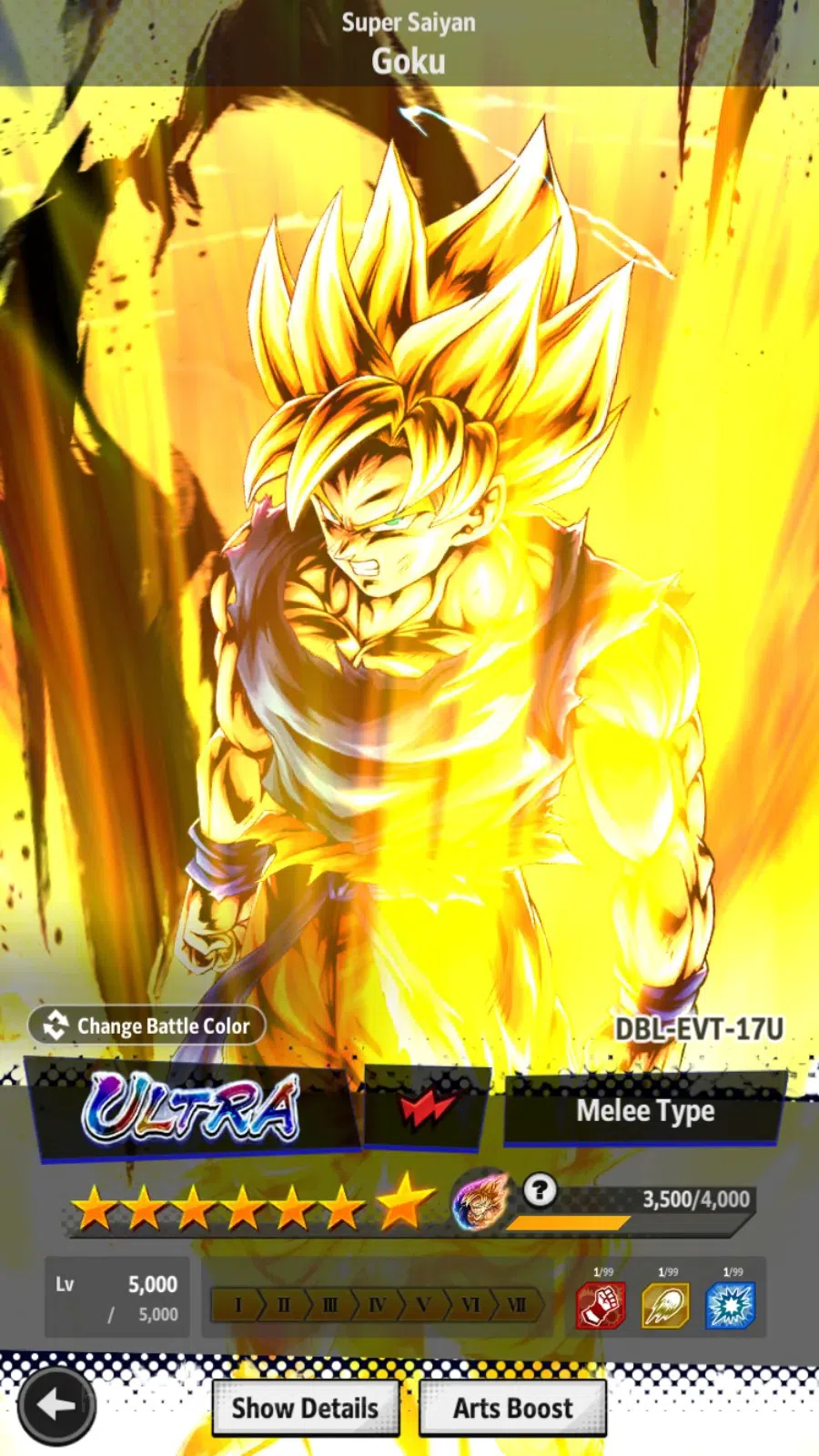Dragon Ball Legends Accounts Android | Lvl 189|210M Total Power|977 CC|4 LR|10  image 6