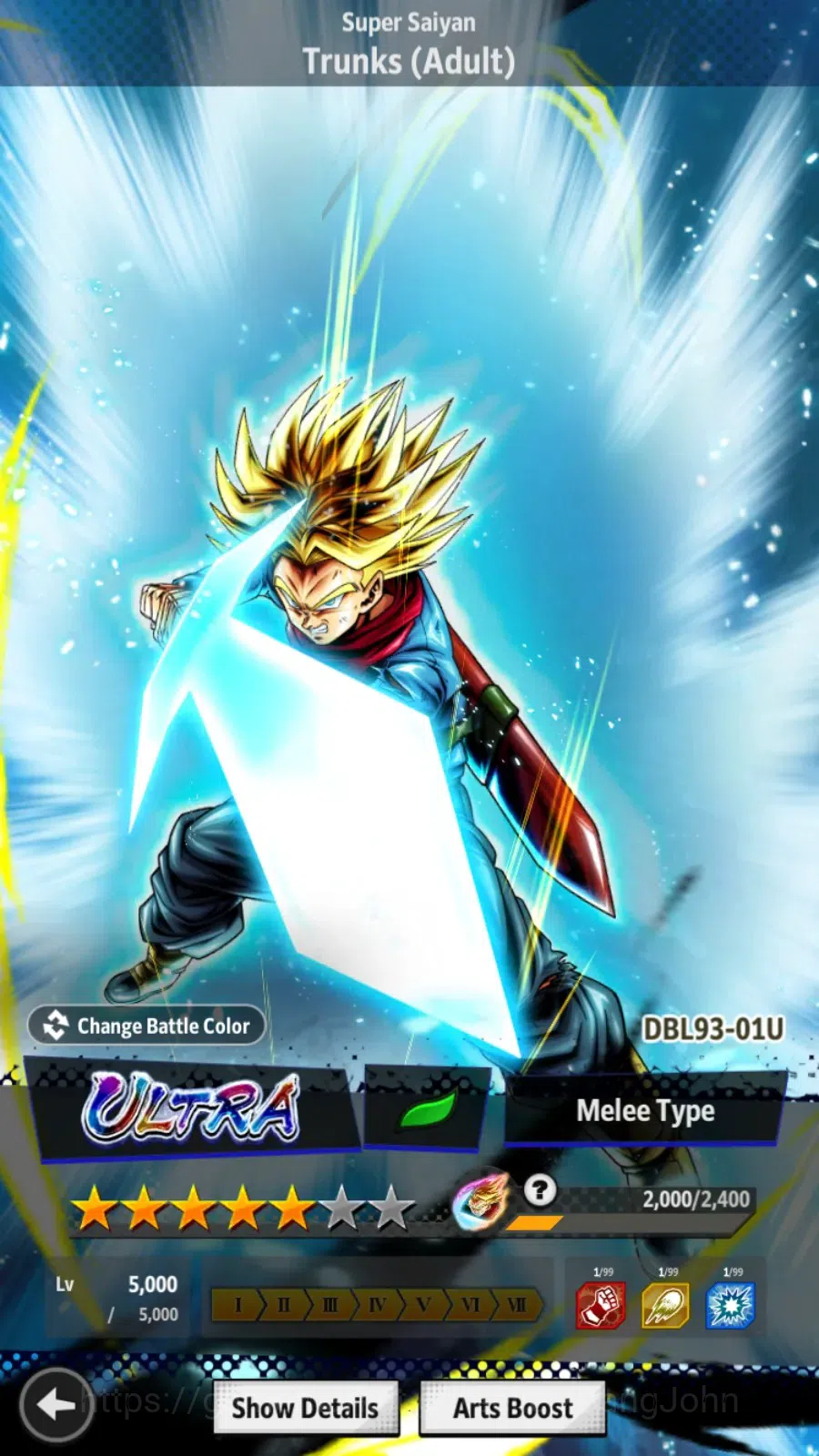 Dragon Ball Legends Accounts Android | Lvl 189|210M Total Power|977 CC|4 LR|10  image 7