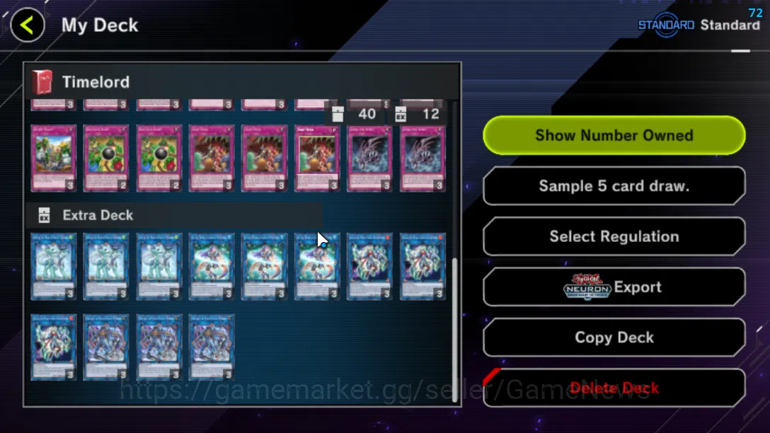 Yu-Gi-Oh! Master Duel Accounts Lv 18|20 Deck|VSK9,Yummys,Dracotail,KEWL,Time Lord image 12