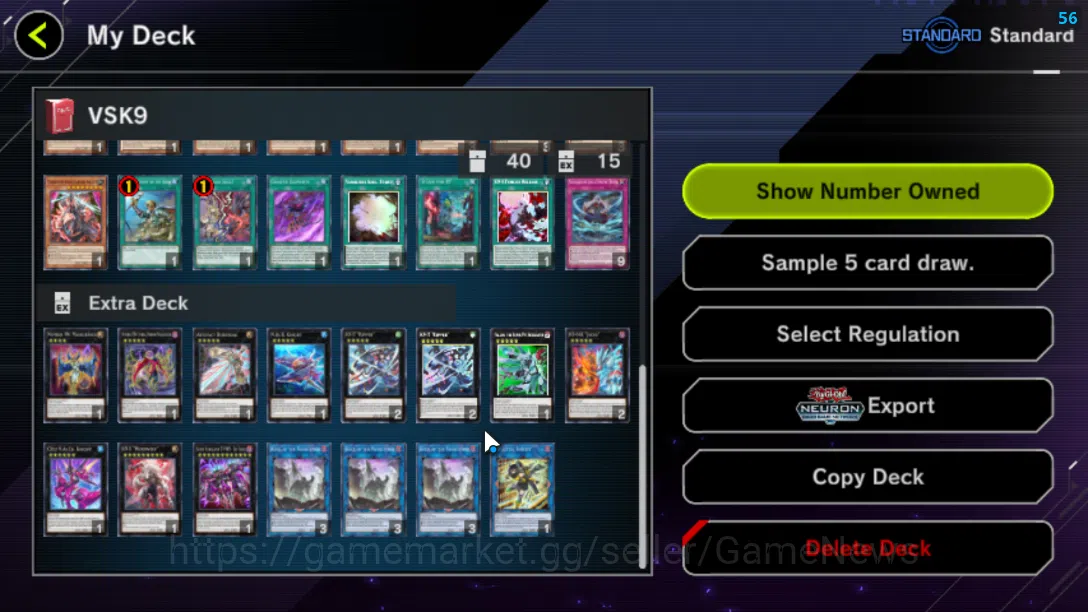 Yu-Gi-Oh! Master Duel Accounts Lv 18|20 Deck|VSK9,Yummys,Dracotail,KEWL,Time Lord image 4