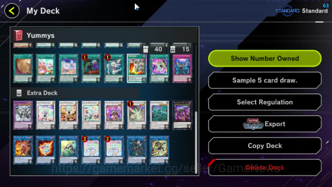 Yu-Gi-Oh! Master Duel Accounts Lv 18|20 Deck|VSK9,Yummys,Dracotail,KEWL,Time Lord image 6