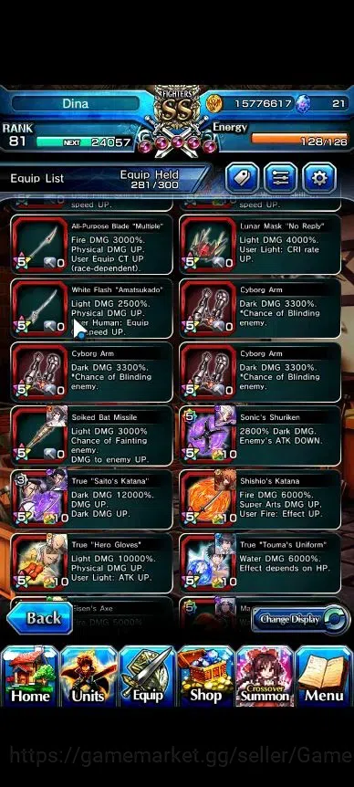 Grand Summoners Accounts Global|Rank 81|20 Ascend+4 TW|[Roy,Saitama,Kamijo, image 10
