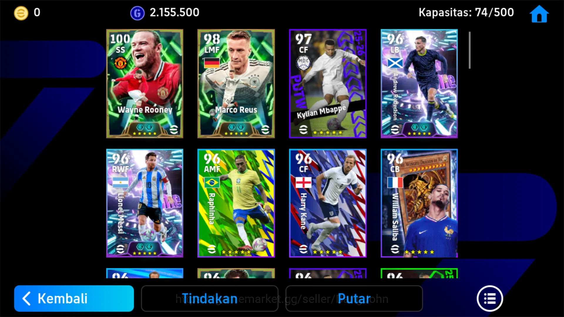 eFootball Accounts Power 3124 | Wayne Rooney Epic DB | Marco Reus Epi image 4