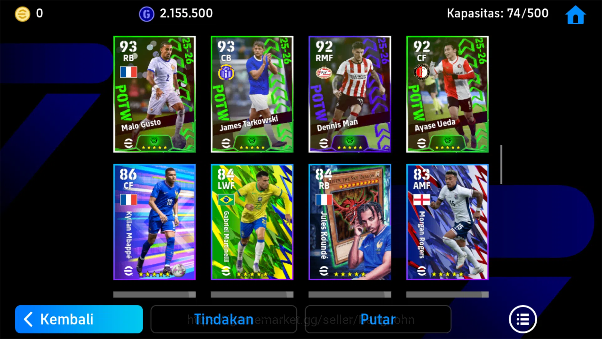 eFootball Accounts Power 3124 | Wayne Rooney Epic DB | Marco Reus Epi image 8
