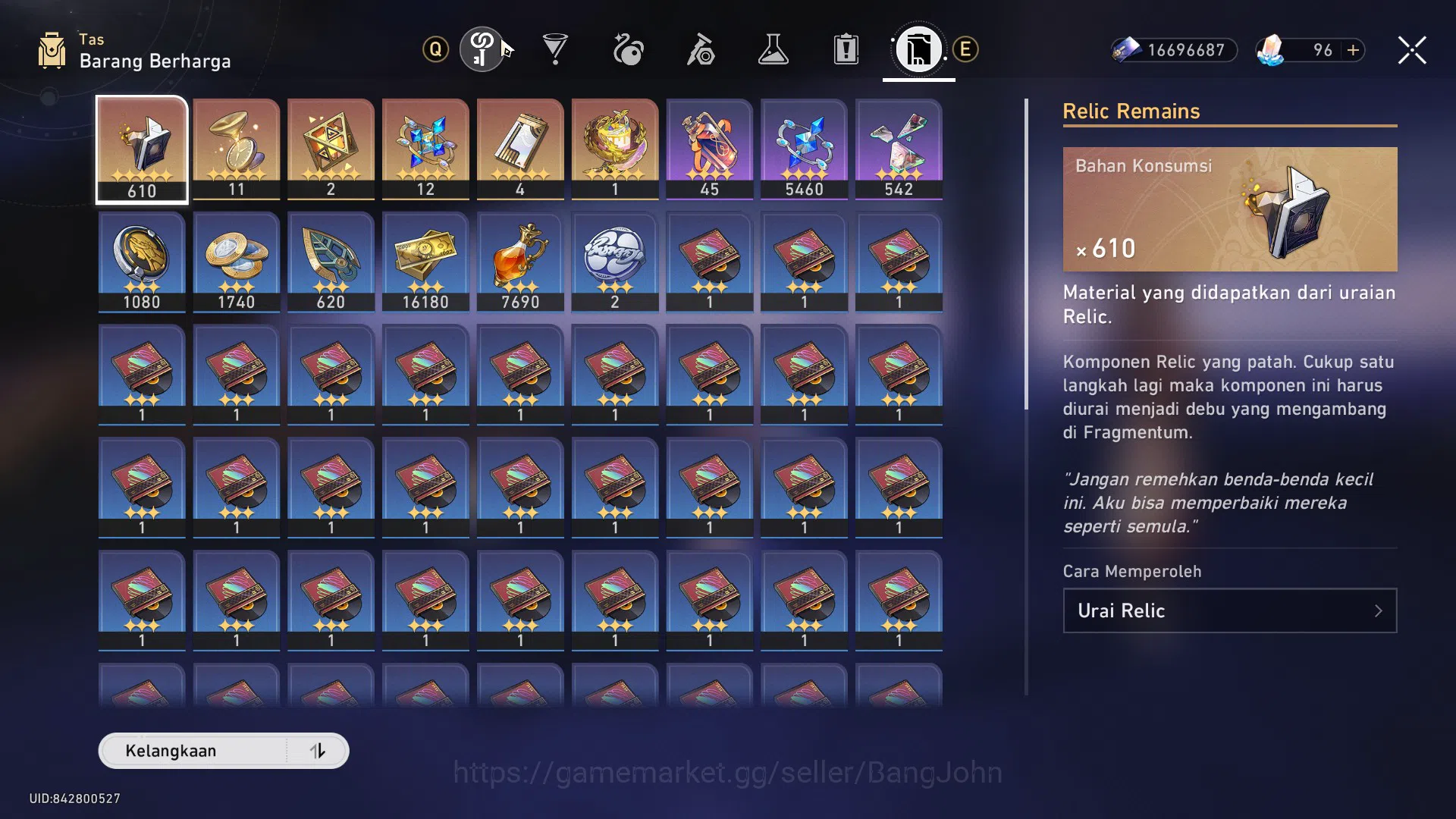 Honkai Star Rail Accounts ASIA | TL 61 | Silver Wolf L80, Sparkle L80, Huohu image 10