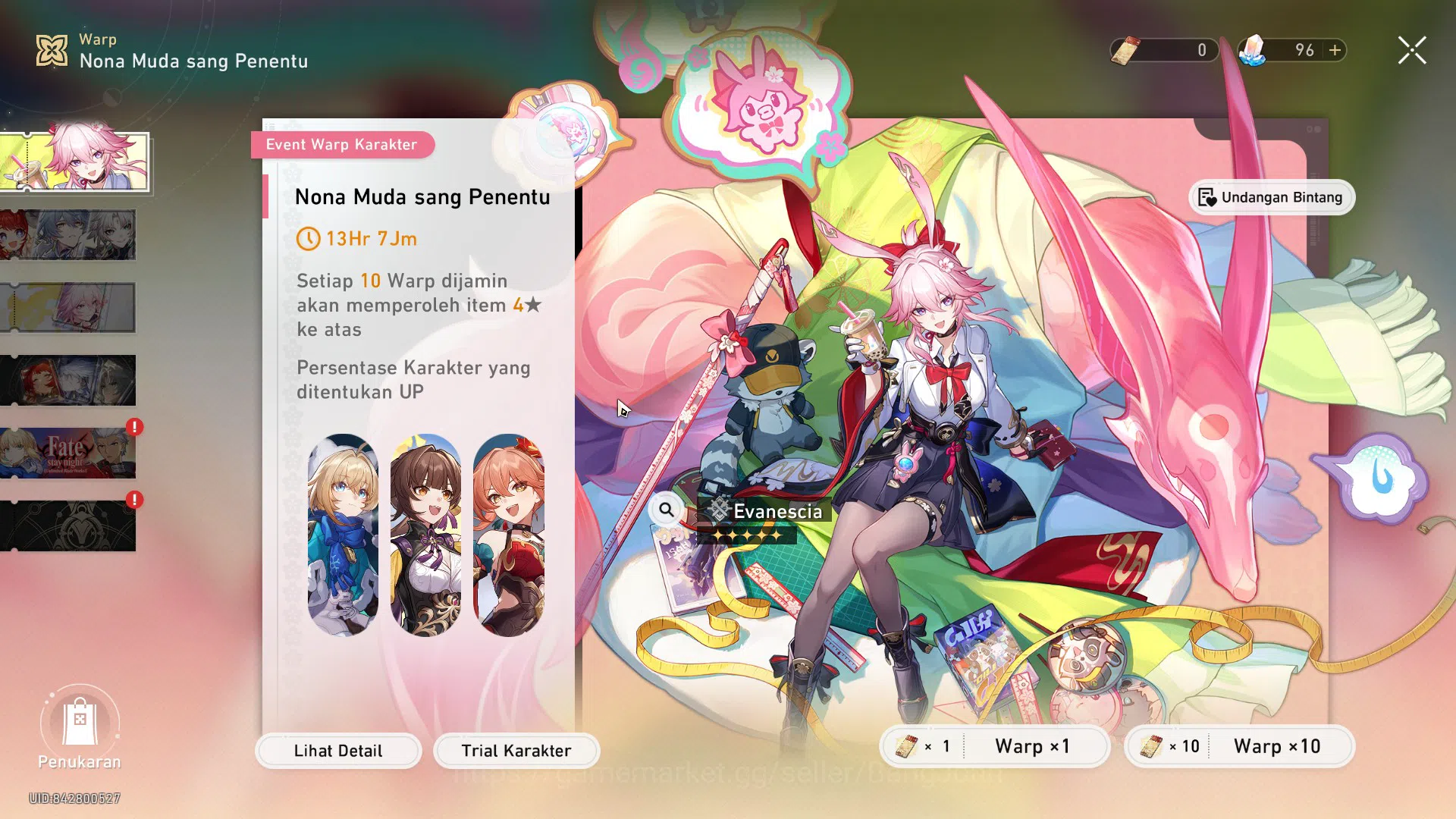 Honkai Star Rail Accounts ASIA | TL 61 | Silver Wolf L80, Sparkle L80, Huohu image 13