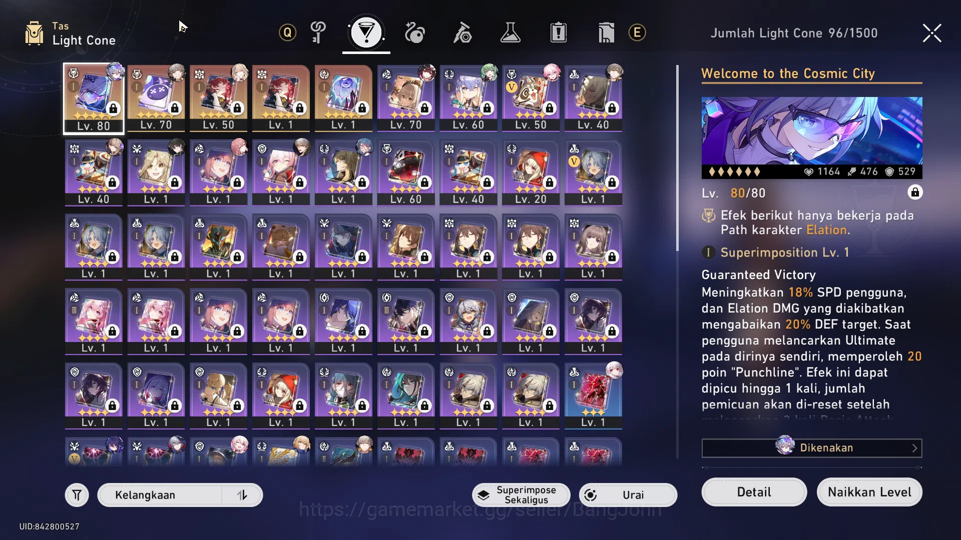 Honkai Star Rail Accounts ASIA | TL 61 | Silver Wolf L80, Sparkle L80, Huohu image 5