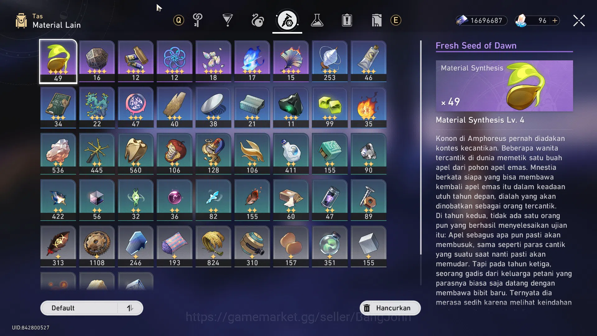 Honkai Star Rail Accounts ASIA | TL 61 | Silver Wolf L80, Sparkle L80, Huohu image 7