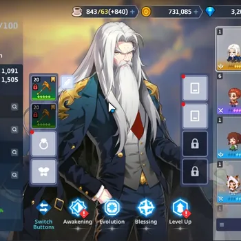 Guardian Tales Accounts ASIA W2 Lvl 1 |Frieren Collabs|Kamael +EXWP, Eunha +EXWP, Frieren +EXWP, Stark +EXWP +320 Evo Stone