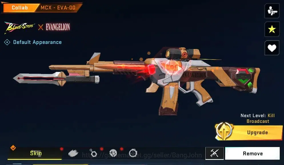 Blood Strike Accounts ASIA | MCX EVA-00 | 1 L Melee | 5 L Guns | L ETHAN image 8