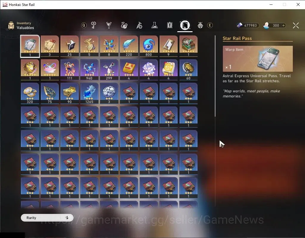 Honkai Star Rail Accounts Asia|Free GI|TL 70|Casto+Phainon PremTeam|17 Limit image 12
