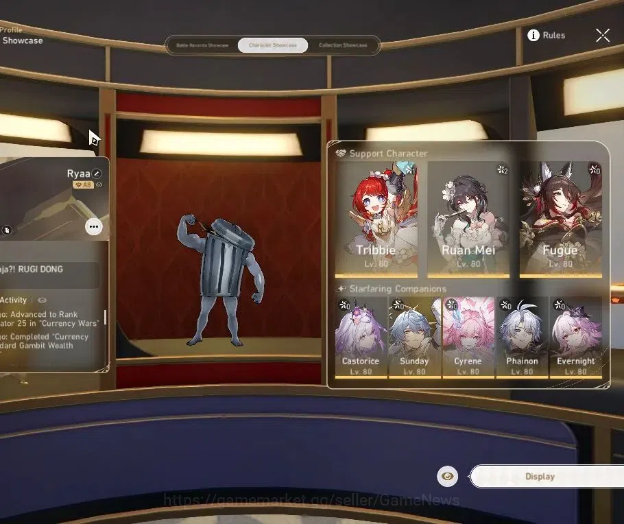 Honkai Star Rail Accounts Asia|Free GI|TL 70|Casto+Phainon PremTeam|17 Limit image 2