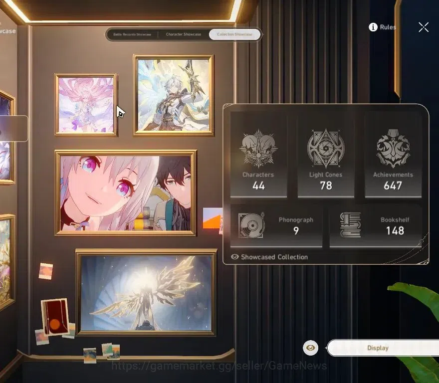 Honkai Star Rail Accounts Asia|Free GI|TL 70|Casto+Phainon PremTeam|17 Limit image 3