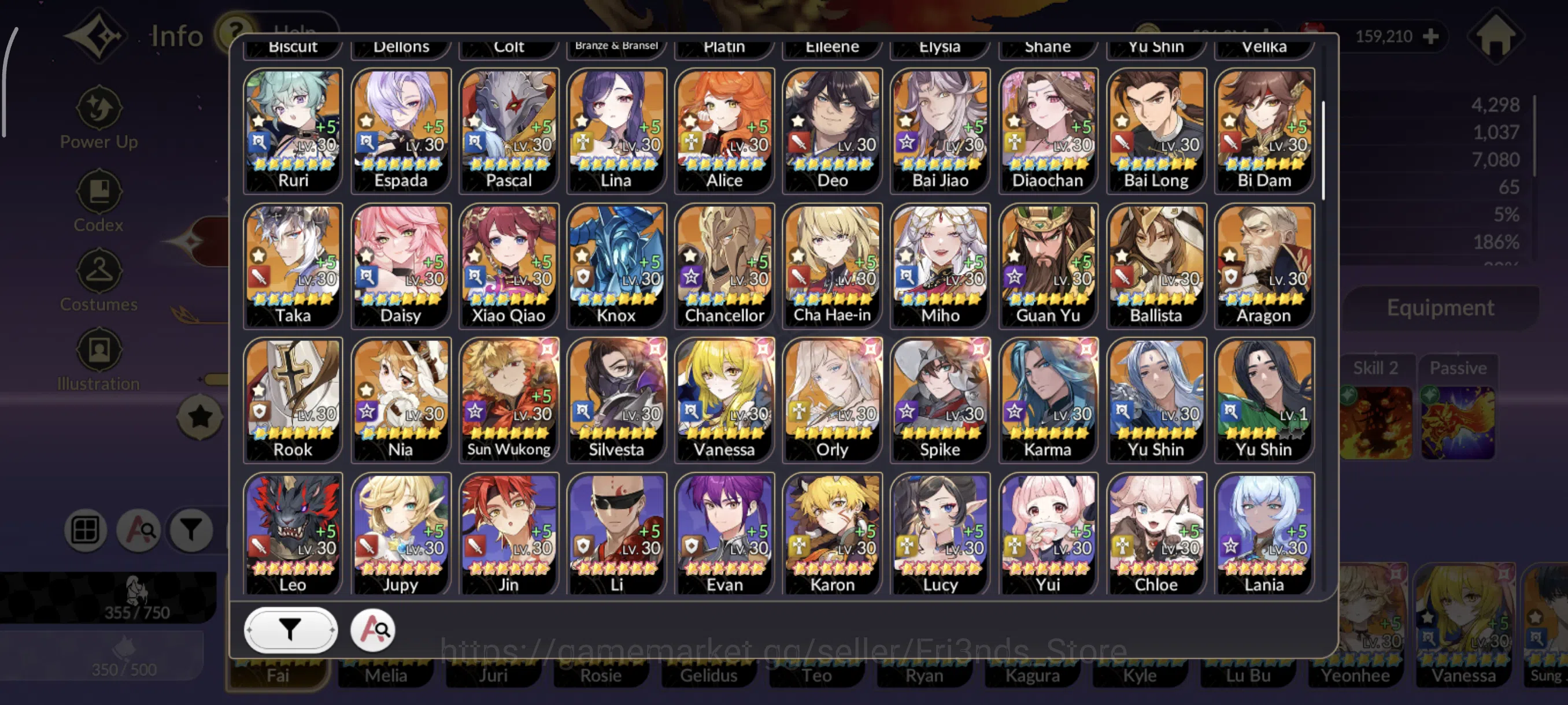 Seven Knights Re:Birth Accounts SKR26 | GLOBAL ASIA | BEAST 5 OLD 7K FAI T1 + 19 T image 2