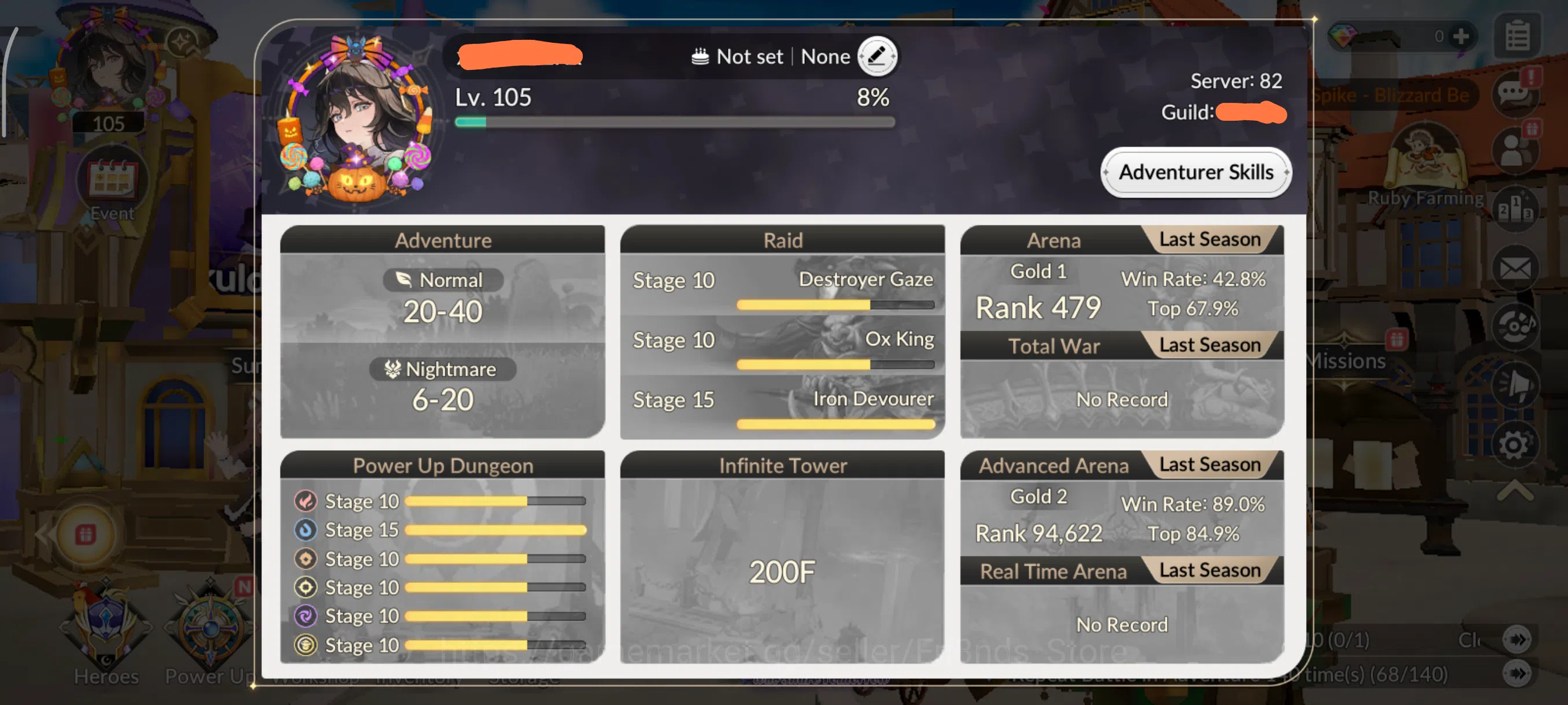 Seven Knights Re:Birth Accounts SKR26 | GLOBAL ASIA | BEAST 5 OLD 7K FAI T1 + 19 T image 4