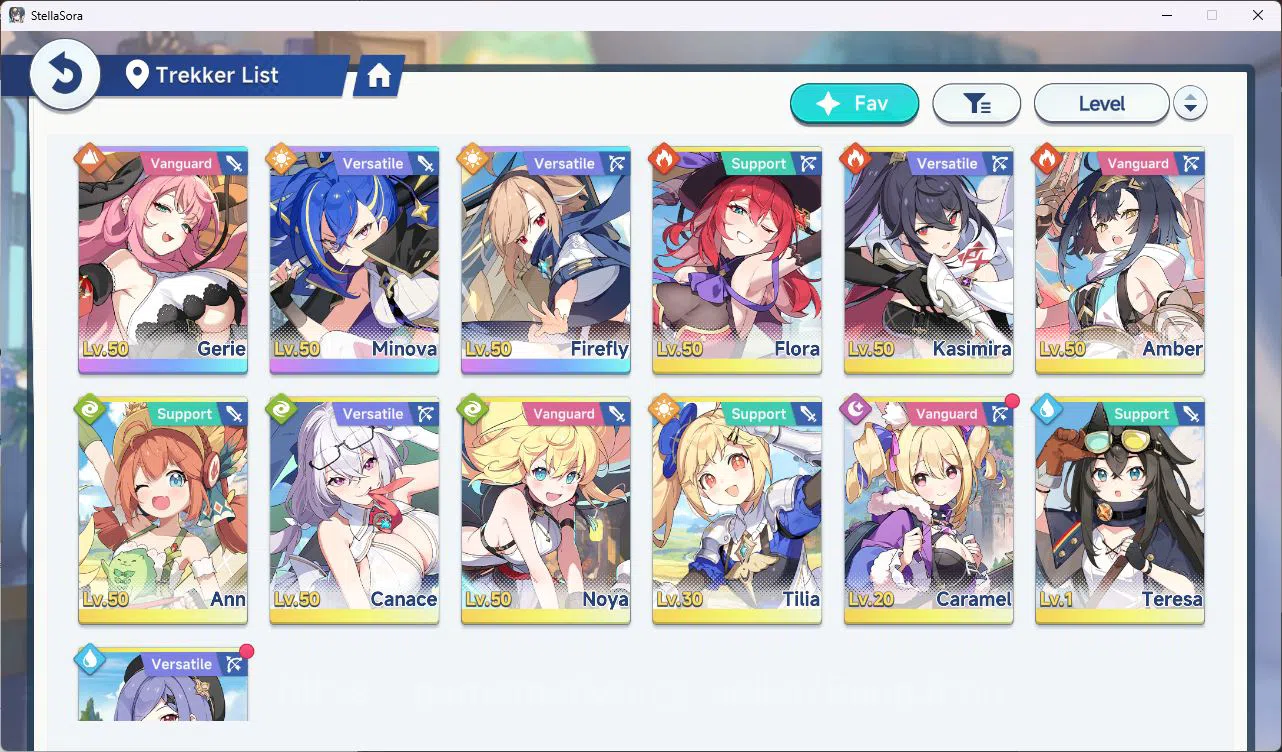Stella Sora Accounts Global lv.15 Starter Ready Gacha|30k StellaDust+35 image 5