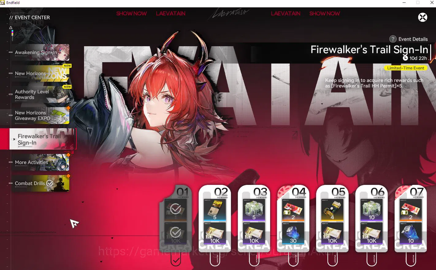 Arknights: Endfield Accounts NA/EU| Fresh Starter Day2 | SSR Meta Laevatain + 2 image 3