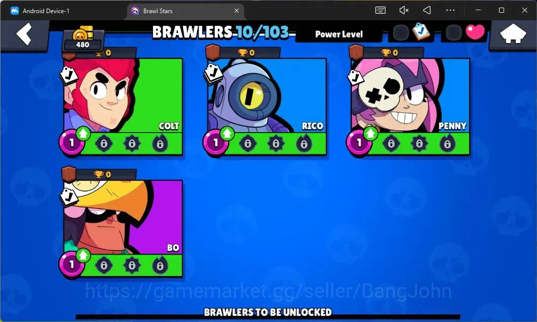 Brawl Stars Accounts Global | 480 Thropy|10 Brawler|3 Max Hypercharge(E image 6