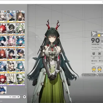 Arknights: Endfield Accounts ASIA|Lv 60|212 Ori|11 SSR 7 Limit + 15 (*6 Wp)|(Fangyi,Laevatain,Mi