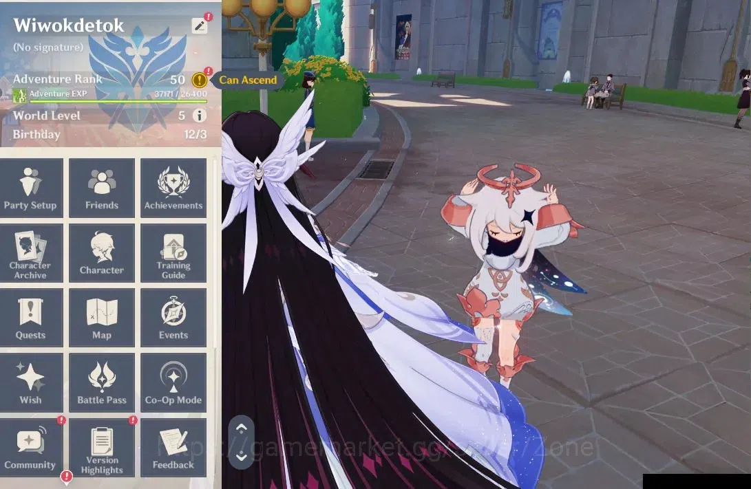Genshin Impact Accounts Others ASIA|AR 50|4 Limited Char|Sandrone,Columbina, Flins, Varka|Low Explore|Check 1