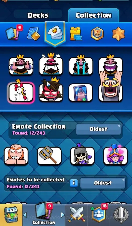 Clash Royale Accounts KTL 10|Trophy 3211|Card 70/121|1 Hero 2 EVO 8 Cham image 10