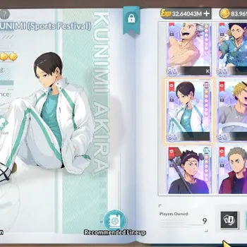 HAIKYU!! FLY HIGH Accounts Sea|Lv60|18k DM|9 SP(BokutoR2,KunimiR2,OikawaR2,Akaashi+M3,Kuroo,Iwaizumi,Etc)+Memo|3