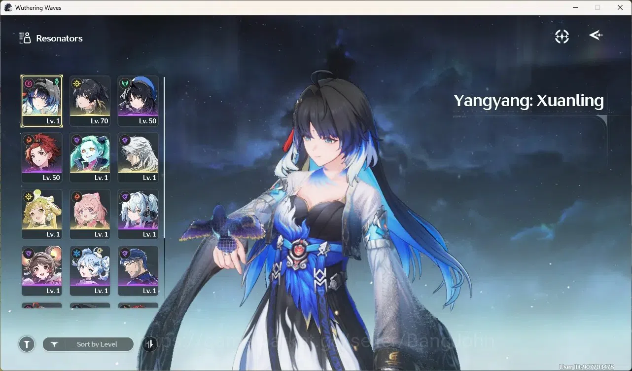 Wuthering Waves Accounts Others SEA|UL 48|Rank 5| 2 Char Limited Yangyang: Xuanling Rc5,Rebecca | Mc Female | TakeMail WW271B 2